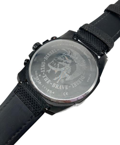 DIESEL（ディーゼル）DIESEL (ディーゼル) クロノグラフ ホワイトの古着・服飾アイテム