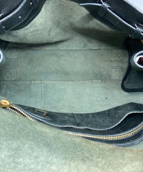 MULBERRY（マルベリー）MULBERRY (マルベリー) ベイズウォーター トートバッグ ブラックの古着・服飾アイテム