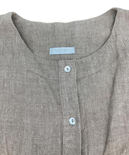 fog linen work（フォグリネンワーク）fog linen work (フォグリネンワーク) ノースリーブワンピース ベージュ サイズ:表記無の古着・服飾アイテム