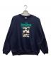 centimeter（センチメーター）の古着「プリントスウェット」｜ネイビー