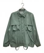 F/CE.エフシーイー）の古着「TECH STRING SHIRT/テック ストリング シャツ」｜グリーン