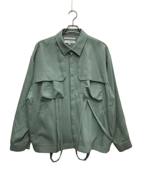 F/CE.（エフシーイー）F/CE. (エフシーイー) TECH STRING SHIRT/テック ストリング シャツ グリーン サイズ:XLの古着・服飾アイテム