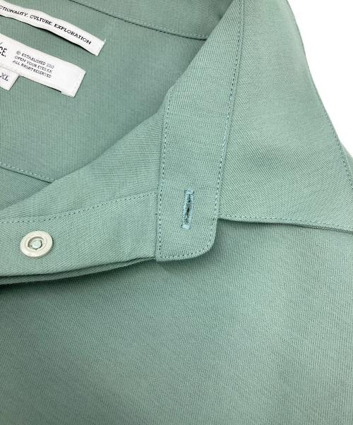 F/CE.（エフシーイー）F/CE. (エフシーイー) TECH STRING SHIRT/テック ストリング シャツ グリーン サイズ:XLの古着・服飾アイテム