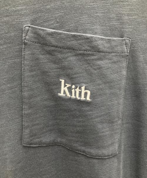 KITH（キス）KITH (キス) ポケットTシャツ グレー サイズ:Lの古着・服飾アイテム