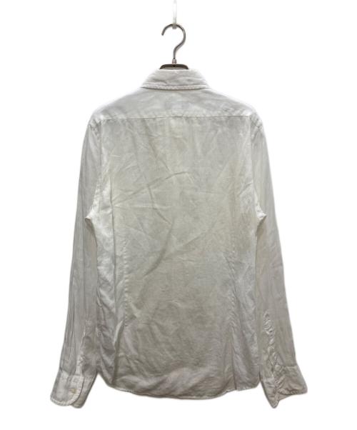 NIGEL CABOURN（ナイジェルケーボン）NIGEL CABOURN (ナイジェルケーボン) BRITISH OFFICERS SHIRT ホワイト サイズ:44の古着・服飾アイテム
