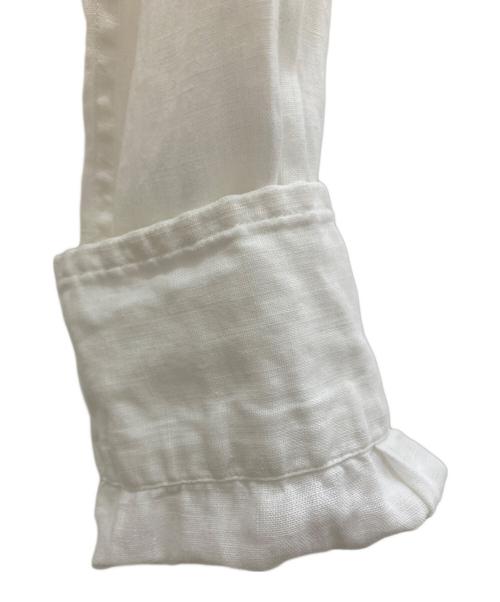 NIGEL CABOURN（ナイジェルケーボン）NIGEL CABOURN (ナイジェルケーボン) BRITISH OFFICERS SHIRT ホワイト サイズ:44の古着・服飾アイテム