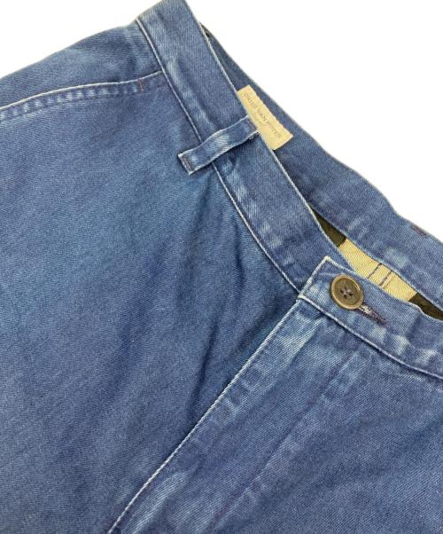 DRIES VAN NOTEN（ドリスヴァンノッテン）DRIES VAN NOTEN (ドリスヴァンノッテン) ワイドテーパードデニムパンツ インディゴ サイズ:46の古着・服飾アイテム