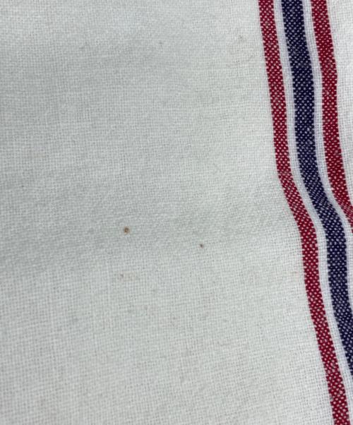 LONGCHAMP（ロンシャン）LONGCHAMP (ロンシャン) CHARVET EDITIONS (シャルベ エディション) 2WAYショルダーバッグ ホワイト×レッドの古着・服飾アイテム