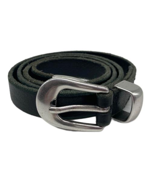 OUR LEGACY（アワーレガシー）OUR LEGACY (アワーレガシー) ナローベルト ブラック サイズ:L80の古着・服飾アイテム