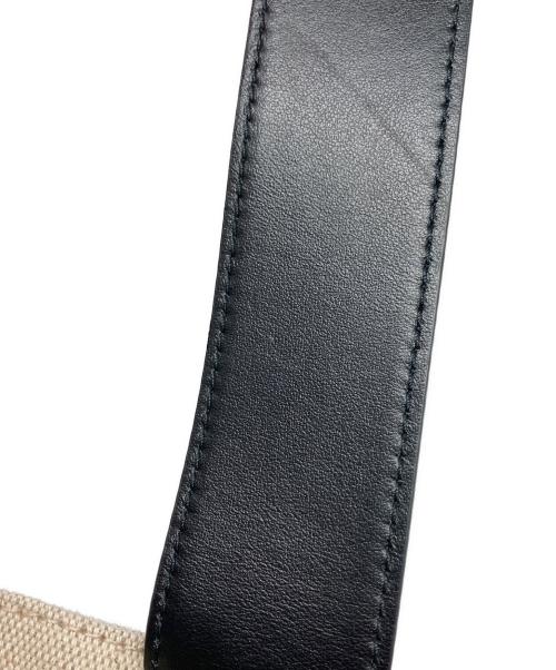 JIL SANDER（ジルサンダー）JIL SANDER (ジルサンダー) BOOK TOTE GRANDE/ブック トート グランデ アイボリー×ブラックの古着・服飾アイテム