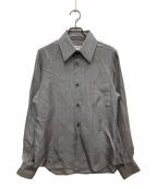 COMME des GARCONSコムデギャルソン）の古着「チェックシャツ」｜グレー