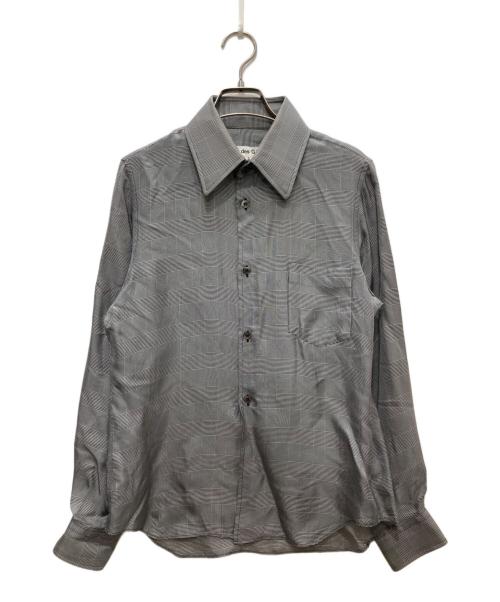 COMME des GARCONS（コムデギャルソン）COMME des GARCONS (コムデギャルソン) チェックシャツ グレー サイズ:Sの古着・服飾アイテム