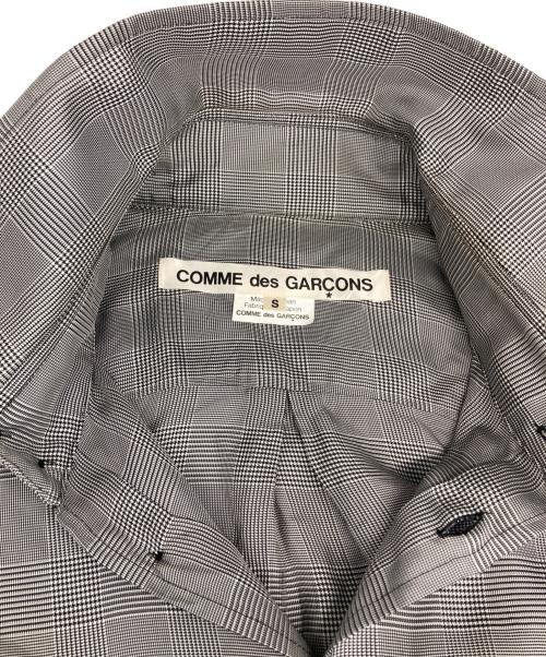 COMME des GARCONS（コムデギャルソン）COMME des GARCONS (コムデギャルソン) チェックシャツ グレー サイズ:Sの古着・服飾アイテム