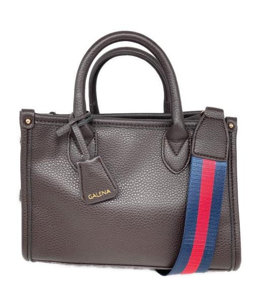 GALENA（ガレナ）GALENA (ガレナ) 2WAYショルダーバッグ ブラウンの古着・服飾アイテム