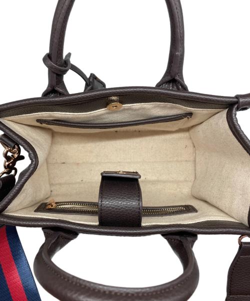 GALENA（ガレナ）GALENA (ガレナ) 2WAYショルダーバッグ ブラウンの古着・服飾アイテム