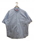 SUPREMEシュプリーム）の古着「LOOSE FIT S/S OXFORD SHIRT/ルーズ フィット S/S オックスフォード シャツ」｜ブルー