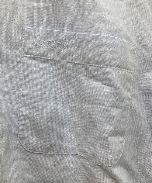 SUPREME（シュプリーム）Supreme (シュプリーム) LOOSE FIT S/S OXFORD SHIRT/ルーズ フィット S/S オックスフォード シャツ ブルー サイズ:Ⅿの古着・服飾アイテム