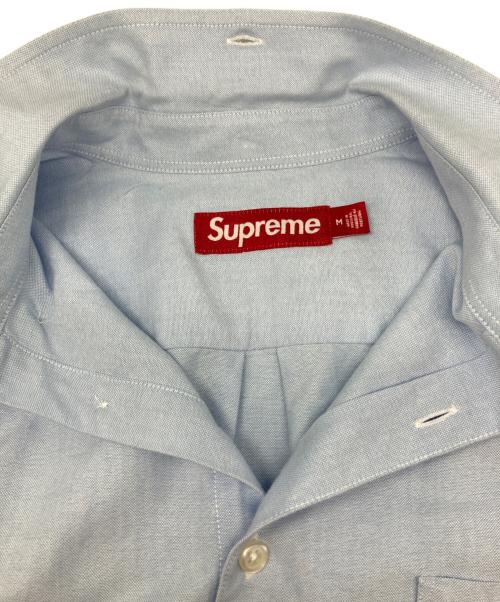 SUPREME（シュプリーム）Supreme (シュプリーム) LOOSE FIT S/S OXFORD SHIRT/ルーズ フィット S/S オックスフォード シャツ ブルー サイズ:Ⅿの古着・服飾アイテム