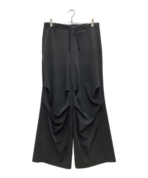 MM6 Maison Margiela（エムエムシックスメゾンマルジェラ）MM6 Maison Margiela (エムエムシックスメゾンマルジェラ) ボリュームレングスパンツ ブラック サイズ:46の古着・服飾アイテム