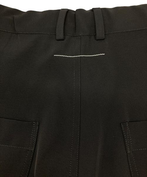 MM6 Maison Margiela（エムエムシックスメゾンマルジェラ）MM6 Maison Margiela (エムエムシックスメゾンマルジェラ) ボリュームレングスパンツ ブラック サイズ:46の古着・服飾アイテム