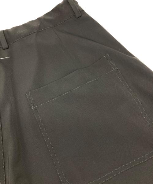 MM6 Maison Margiela（エムエムシックスメゾンマルジェラ）MM6 Maison Margiela (エムエムシックスメゾンマルジェラ) ボリュームレングスパンツ ブラック サイズ:46の古着・服飾アイテム