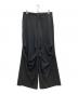 MM6 Maison Margiela（エムエムシックスメゾンマルジェラ）の古着「ボリュームレングスパンツ」｜ブラック