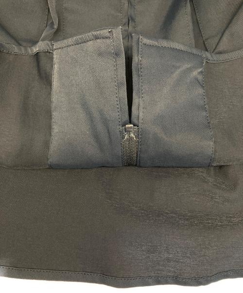 KEBOZ（ケボズ）KEBOZ (ケボズ) ジップアップ半袖シャツ ネイビー サイズ:LARGEの古着・服飾アイテム