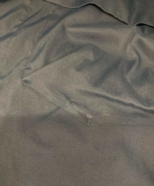 KEBOZ（ケボズ）KEBOZ (ケボズ) ジップアップ半袖シャツ ネイビー サイズ:LARGEの古着・服飾アイテム