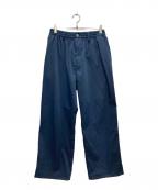 KEBOZケボズ）の古着「イージーパンツ」｜ネイビー