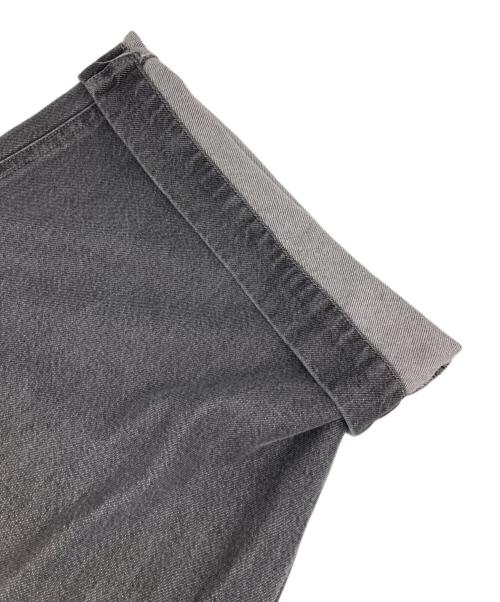 DU JOUR（デュ ジュール）DU JOUR (デュ ジュール) V NECK JEAN SALOPETTE/V ネック ジーンズ サロペット グレー サイズ:Fの古着・服飾アイテム