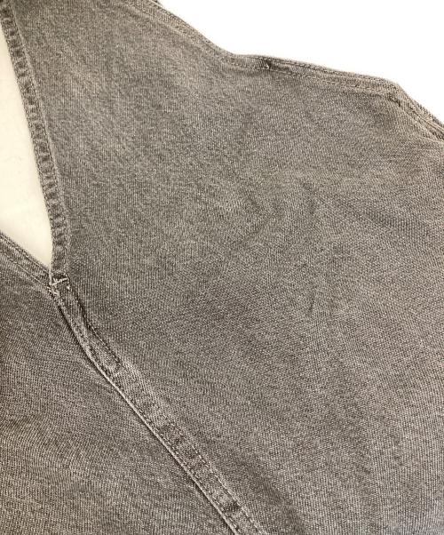 DU JOUR（デュ ジュール）DU JOUR (デュ ジュール) V NECK JEAN SALOPETTE/V ネック ジーンズ サロペット グレー サイズ:Fの古着・服飾アイテム