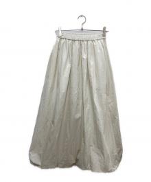 JOURNAL STANDARD relume（ジャーナルスタンダード レリューム）の古着「バルーンEASYスカート」｜ホワイト
