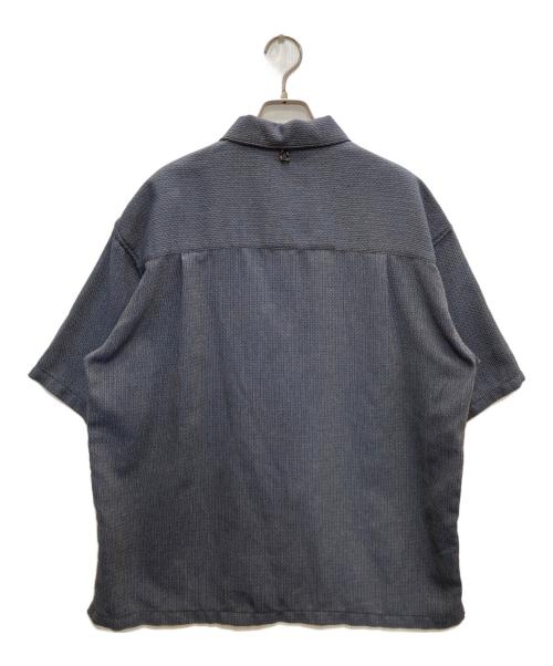 JOURNAL STANDARD relume（ジャーナルスタンダード レリューム）JOURNAL STANDARD relume (ジャーナルスタンダード レリューム) メランジ ドビー 半袖シャツ グレー サイズ:Ⅿの古着・服飾アイテム
