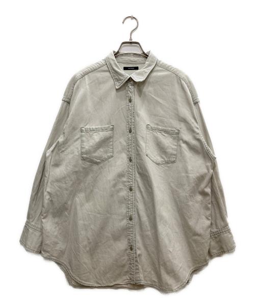 JOURNAL STANDARD（ジャーナルスタンダード）JOURNAL STANDARD (ジャーナルスタンダード) ライトオンスデニムシャツ グレー サイズ:表記無の古着・服飾アイテム