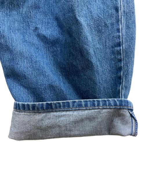 journal standard L'essage（ジャーナルスタンダード レサージュ）journal standard L'essage (ジャーナルスタンダード レサージュ) アンティークデニム ギャザータックパンツ インディゴ サイズ:38の古着・服飾アイテム