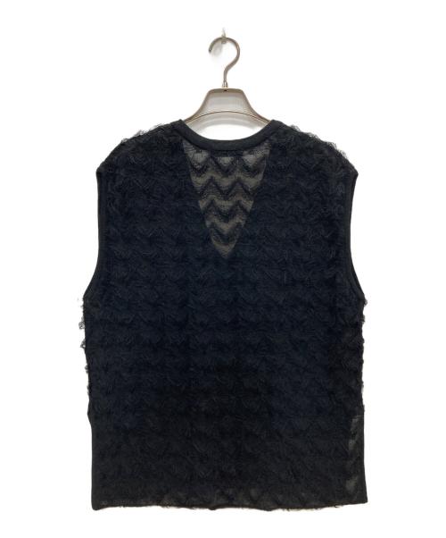 JOURNAL STANDARD relume（ジャーナルスタンダード レリューム）JOURNAL STANDARD relume (ジャーナルスタンダード レリューム) フリンジベスト ブラック サイズ:Fの古着・服飾アイテム