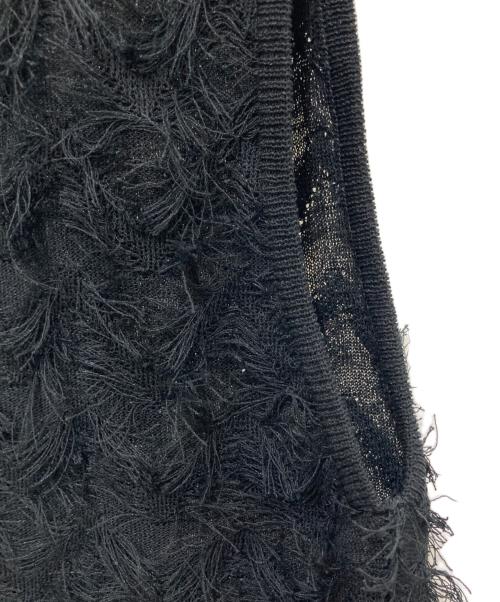 JOURNAL STANDARD relume（ジャーナルスタンダード レリューム）JOURNAL STANDARD relume (ジャーナルスタンダード レリューム) フリンジベスト ブラック サイズ:Fの古着・服飾アイテム