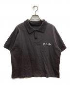 JOURNAL STANDARD relumeジャーナルスタンダード レリューム）の古着「GOODIES CLUB 襟付きTEE」｜ブラウン
