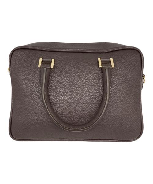 Manuel MILANO（マニュエルミラノ）Manuel MILANO (マニュエルミラノ) 2WAYレザーバッグ ブラウンの古着・服飾アイテム