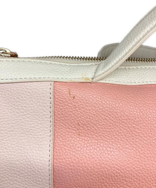 COLE HAAN（コールハーン）COLE HAAN (コールハーン) グランド アンビション スモール コンバーチブル バックパック ホワイト×ピンクの古着・服飾アイテム