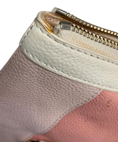 COLE HAAN（コールハーン）COLE HAAN (コールハーン) グランド アンビション スモール コンバーチブル バックパック ホワイト×ピンクの古着・服飾アイテム