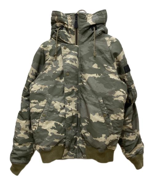 AVIREX（アヴィレックス）AVIREX (アヴィレックス) N-2 LIGHT ZONE/N-2 ライト ゾーン グリーン サイズ:Lの古着・服飾アイテム