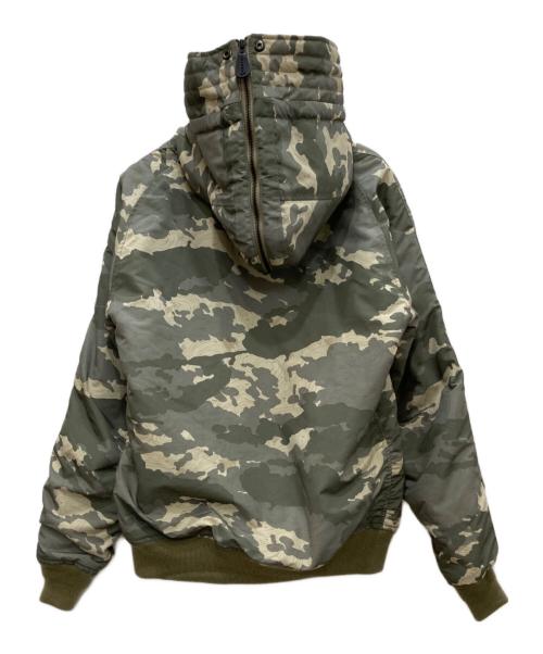 AVIREX（アヴィレックス）AVIREX (アヴィレックス) N-2 LIGHT ZONE/N-2 ライト ゾーン グリーン サイズ:Lの古着・服飾アイテム