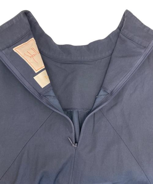 Sybilla（シビラ）Sybilla (シビラ) Demikitte.N (デミキッテ) セミフレアノースリーブワンピース ネイビー サイズ:Ⅿの古着・服飾アイテム