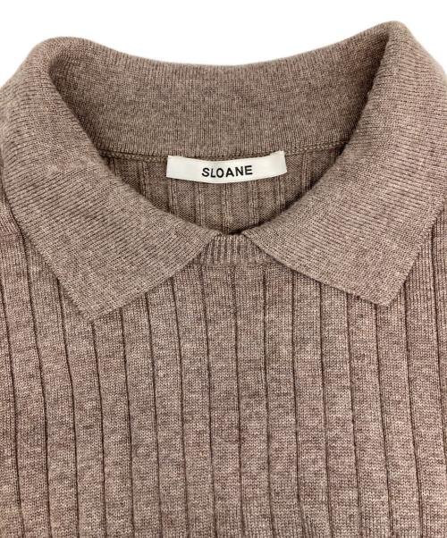 SLOANE（スローン）SLOANE (スローン) 襟付ニット グレー サイズ:3の古着・服飾アイテム