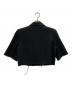 Ameri (アメリ) CUT OFF SHORT JACKET/カット オフ ショート ジャケット ブラック サイズ:S：5000円