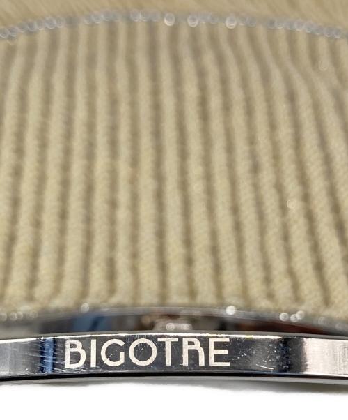 BIGOTRE（ビゴター）BIGOTRE (ビゴター) ビーズバッグ ホワイトの古着・服飾アイテム