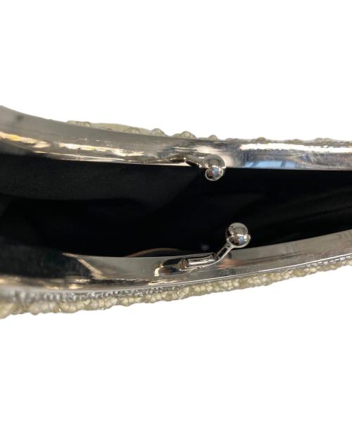 BIGOTRE（ビゴター）BIGOTRE (ビゴター) ビーズバッグ ホワイトの古着・服飾アイテム