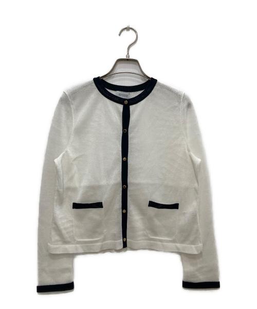 MACKINTOSH PHILOSOPHY（マッキントッシュ フィロソフィー）MACKINTOSH PHILOSOPHY (マッキントッシュ フィロソフィー) ロイトンシアーニット ホワイト サイズ:38の古着・服飾アイテム