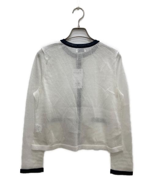 MACKINTOSH PHILOSOPHY（マッキントッシュ フィロソフィー）MACKINTOSH PHILOSOPHY (マッキントッシュ フィロソフィー) ロイトンシアーニット ホワイト サイズ:38の古着・服飾アイテム